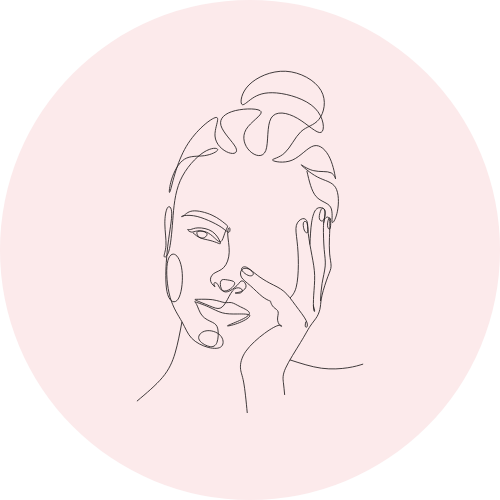 mujer circulo rosa 2