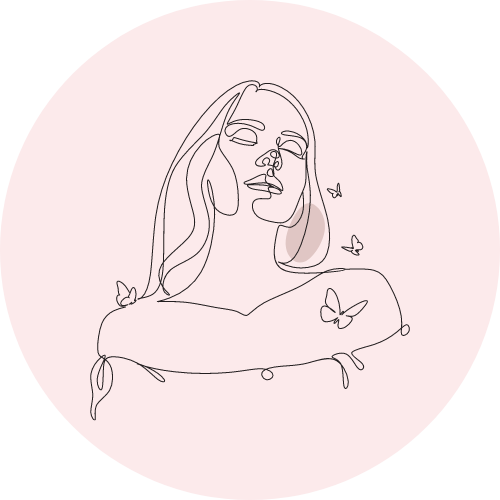 mujer circulo rosa 3